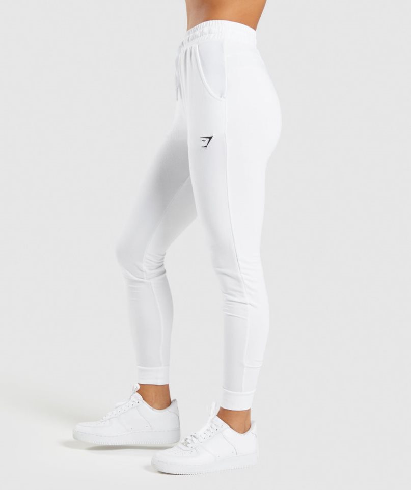 Women's Gymshark Training Pippa Jogger White | NZ 1FGXQH